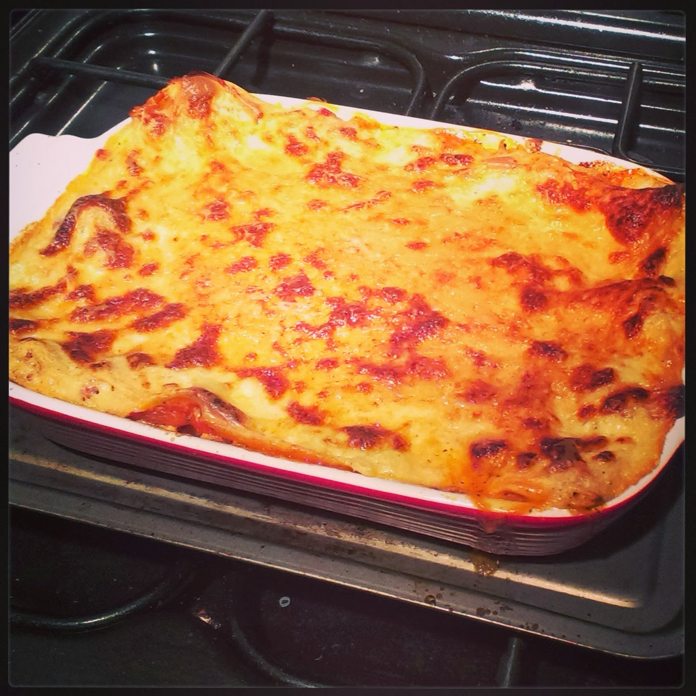 Cheese and Bacon Lasagne