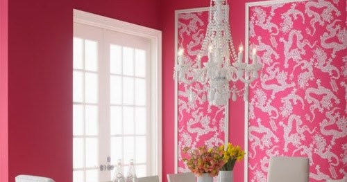 Comedores en color rosa - Colores en Casa