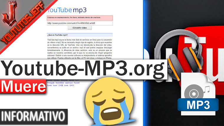 Youtube-MP3 muere y se cerrará