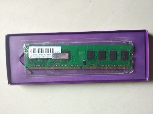 RAM VGen baru hasil klaim garansi RAM VGen baru hasil klaim garansi