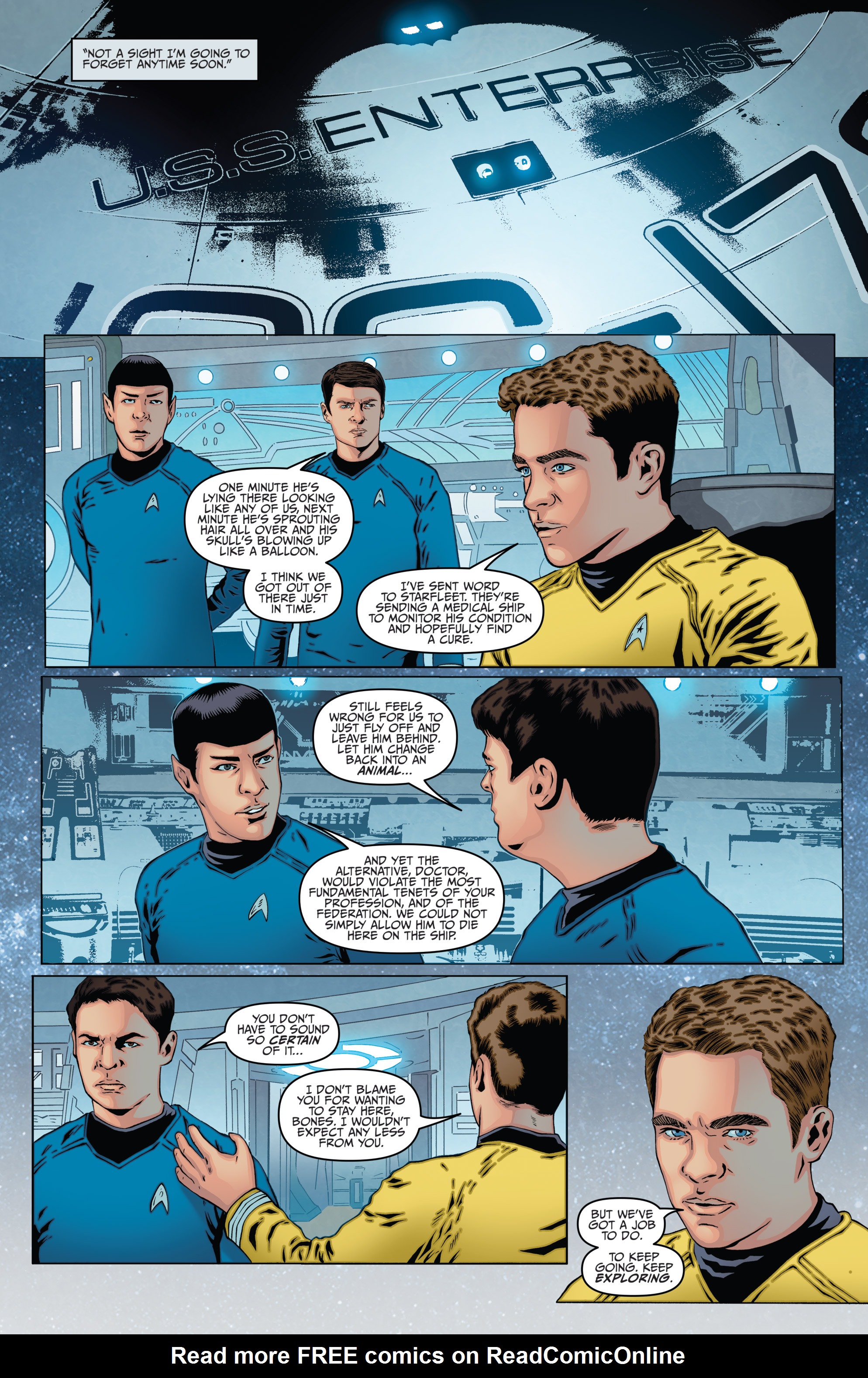 Read online Star Trek (2011) comic -  Issue # _TPB 8 - 137