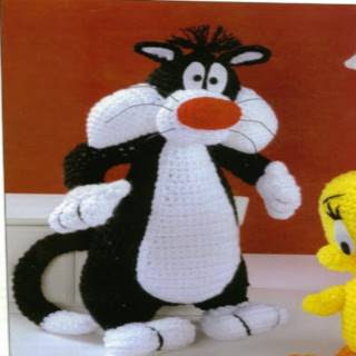 PATRON GRATIS SYLVESTER | SYLVESTER Y TWEETY AMIGURUMI 30390