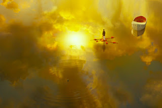Life of Pi (2012) Life of Pi, A scenic view of the Pacific at sunset, Suraj Sharma as Pi Patel, Life of Pi, Directed by Ang Lee