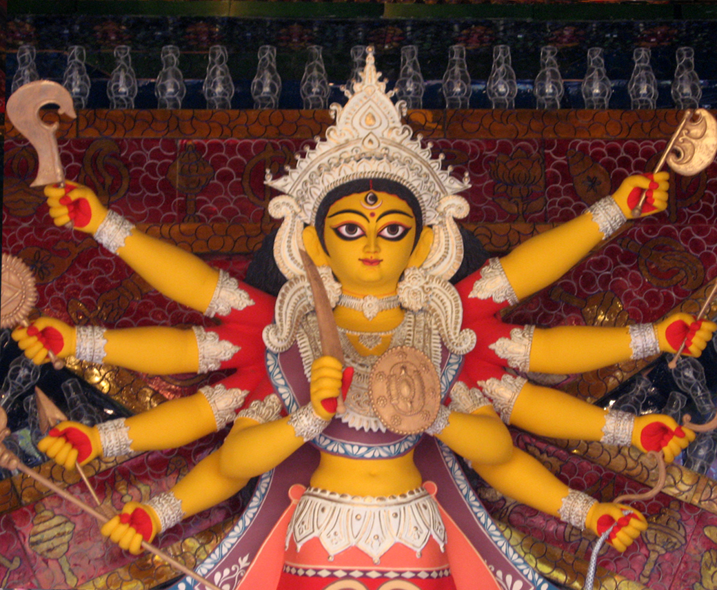 Durga puja at chaltabagan