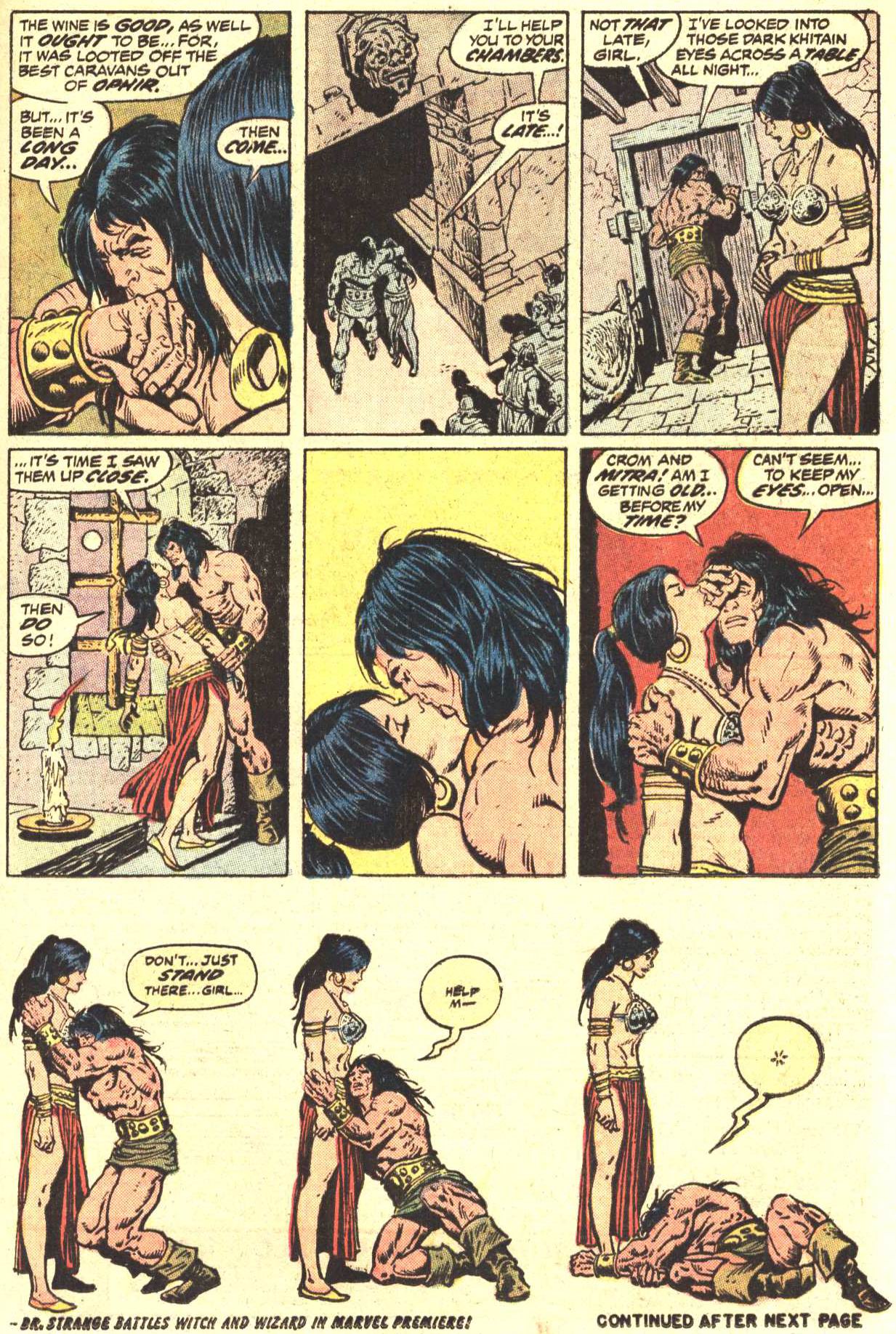 Read online Conan the Barbarian (1970) comic -  Issue #27 - 15