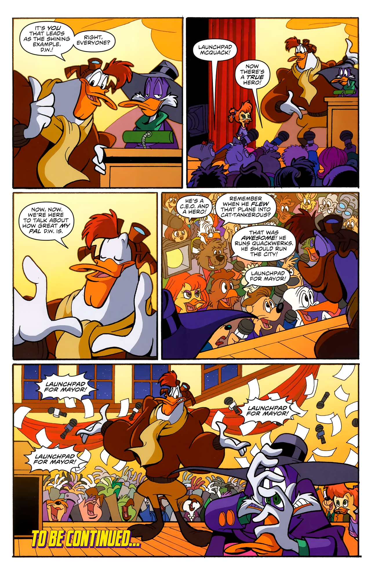 Read online Darkwing Duck comic -  Issue #14 - 25