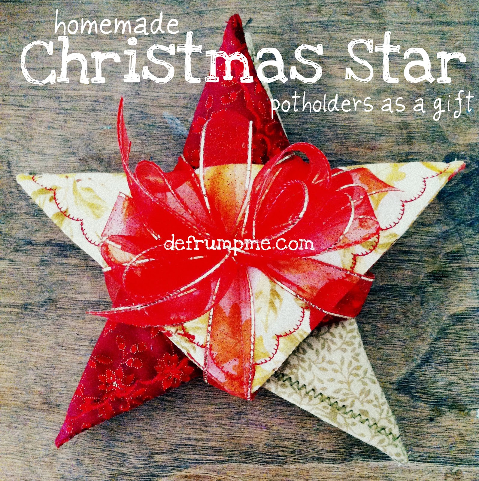Homemade Christmas Star 