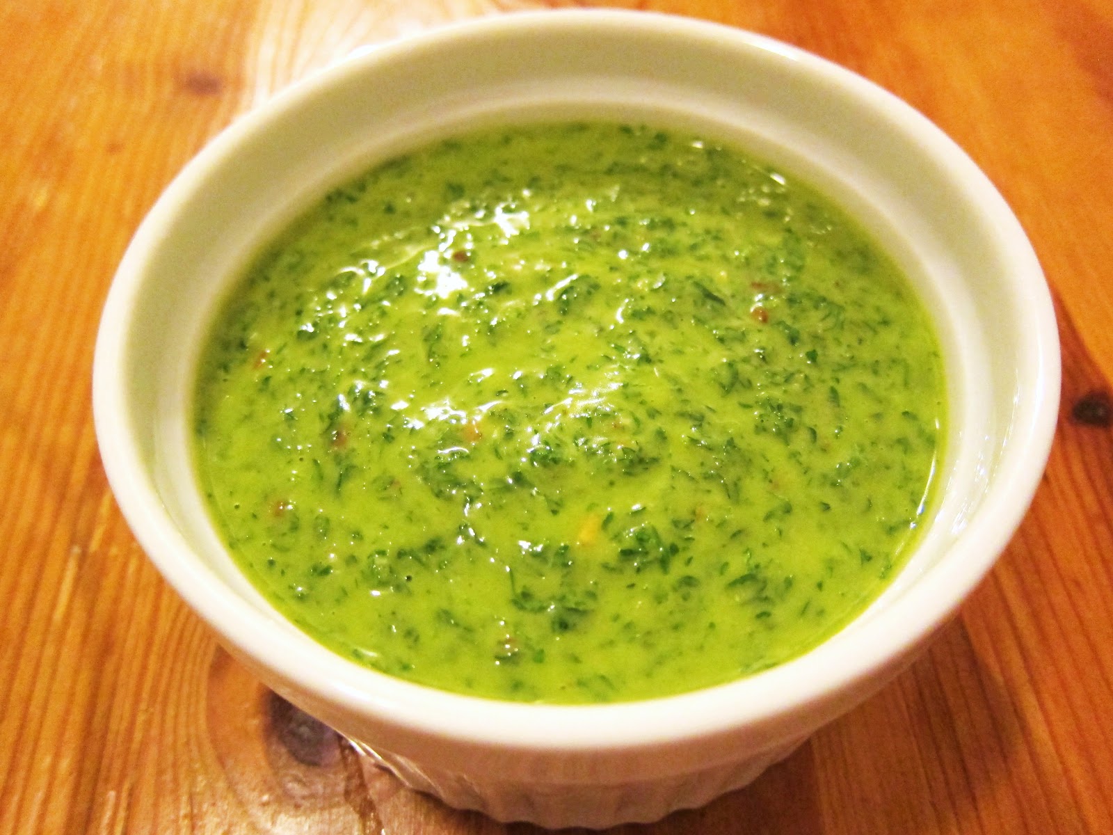 FROM BEHIND THE OPEN TABLE Leftover Parsley? Make Chimichurri.