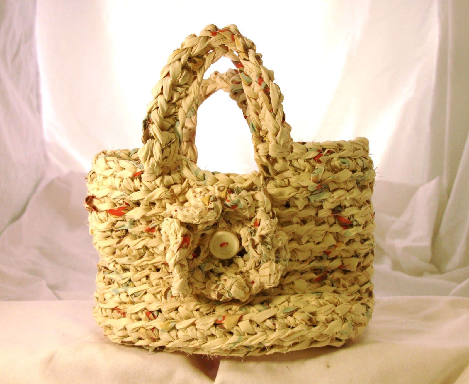 Retirement and Back to the Basics: Crocheted Baskets/Bags