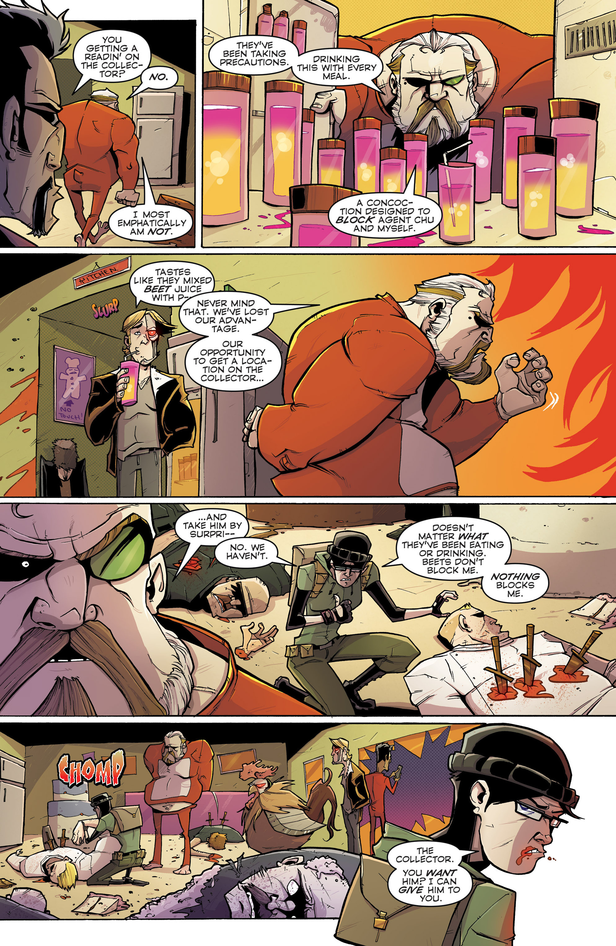 Read online Chew comic -  Issue # _TPB 9 - Chicken Tenders - 88