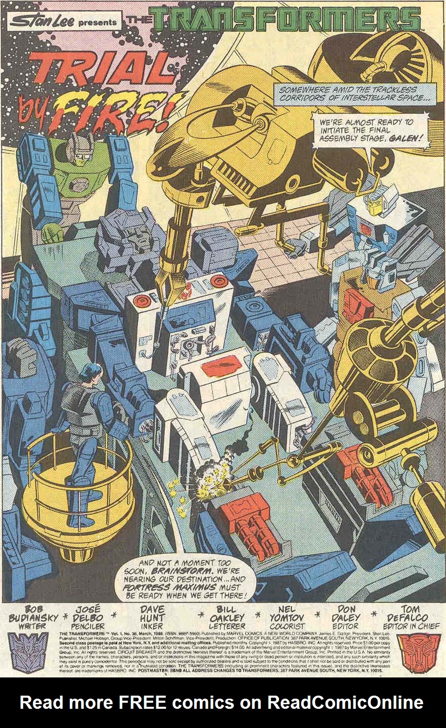 The Transformers (1984) issue 38 - Page 2