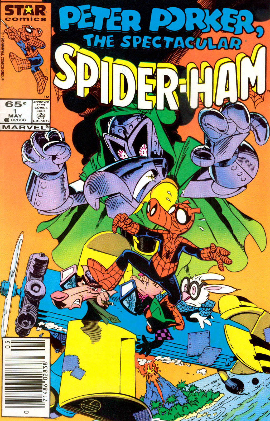 Read online Peter Porker, The Spectacular Spider-Ham comic -  Issue #1 - 1