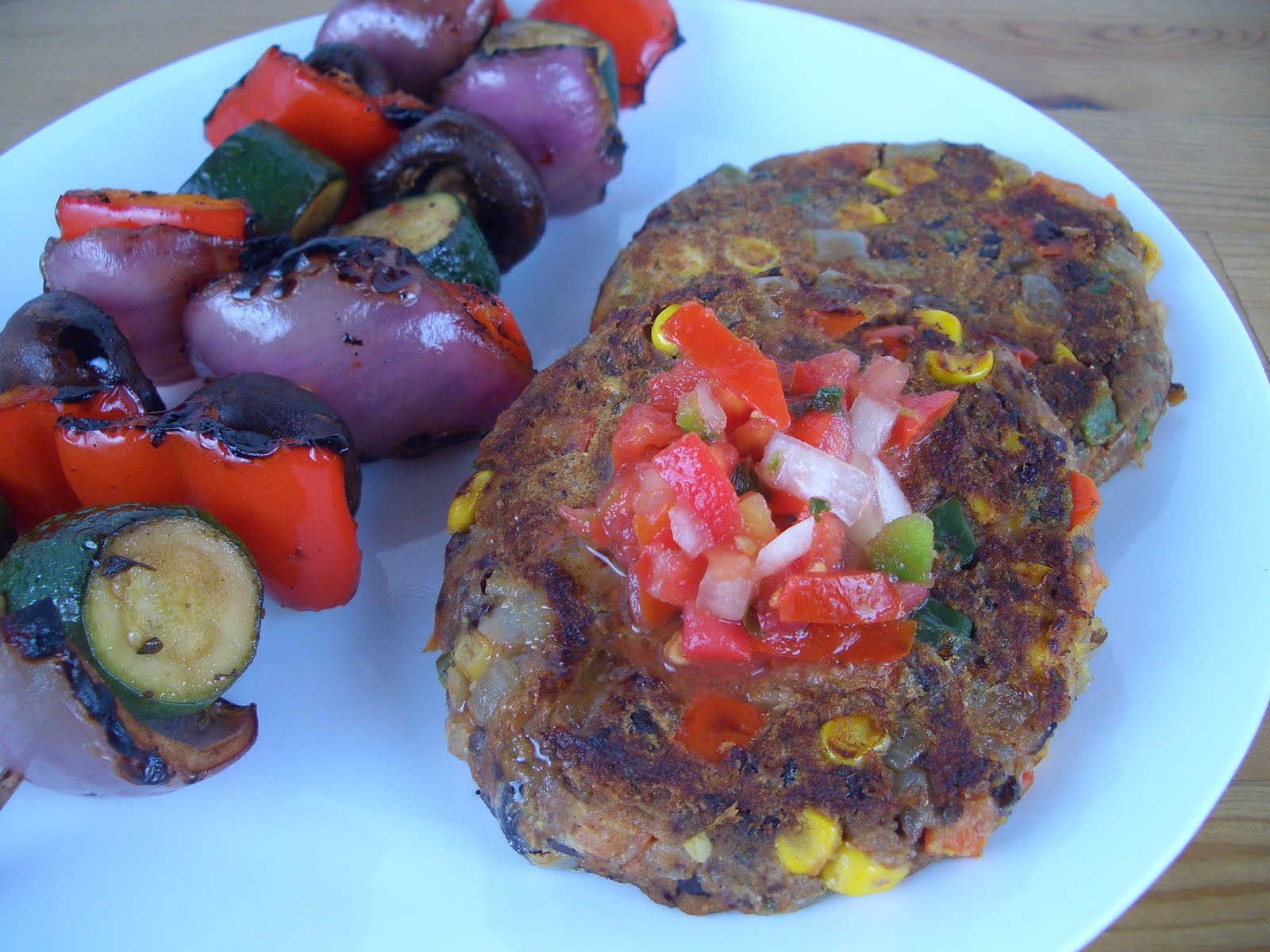 Invariably Vegan Spicy Black Bean Patties