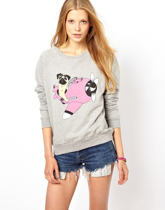 Sweatshirt by Brat & Suzie. Buy at ASOS