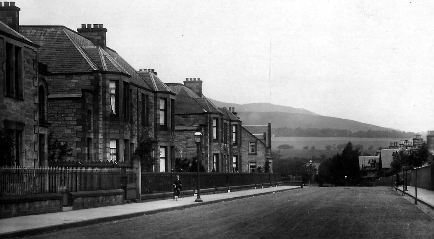 Tour Scotland Old Photograph Jackson Street Penicuik Scotland