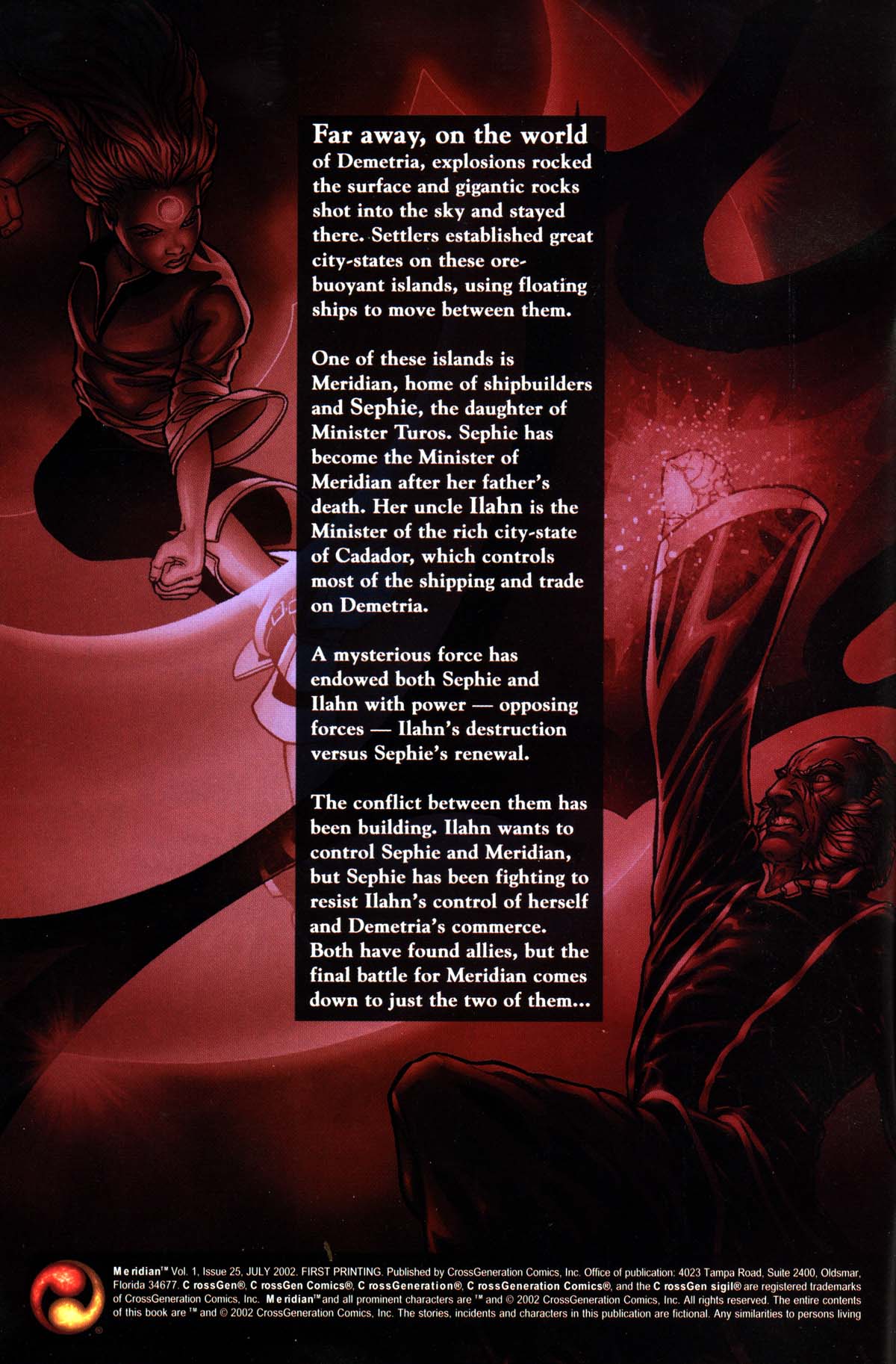 Read online Meridian comic -  Issue #25 - 2