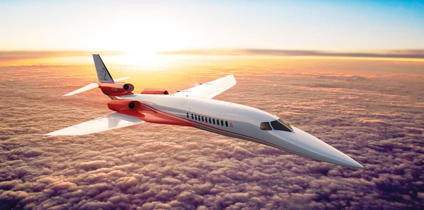WRLTHD Billionaire's Supersonic Jet Advances With Factory Plans, Airbus