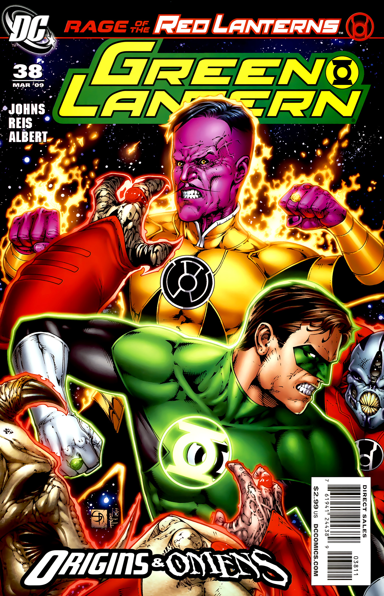 Read online Green Lantern (2005) comic -  Issue #38 - 1