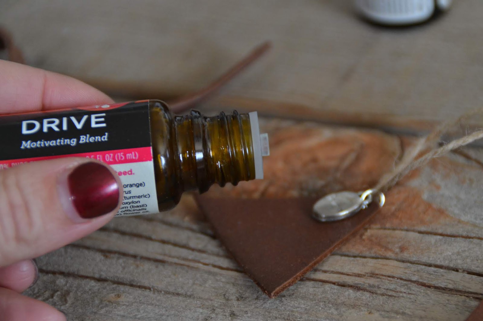 DIY Leather Essential Oil Diffuser Sabrina Sandoval