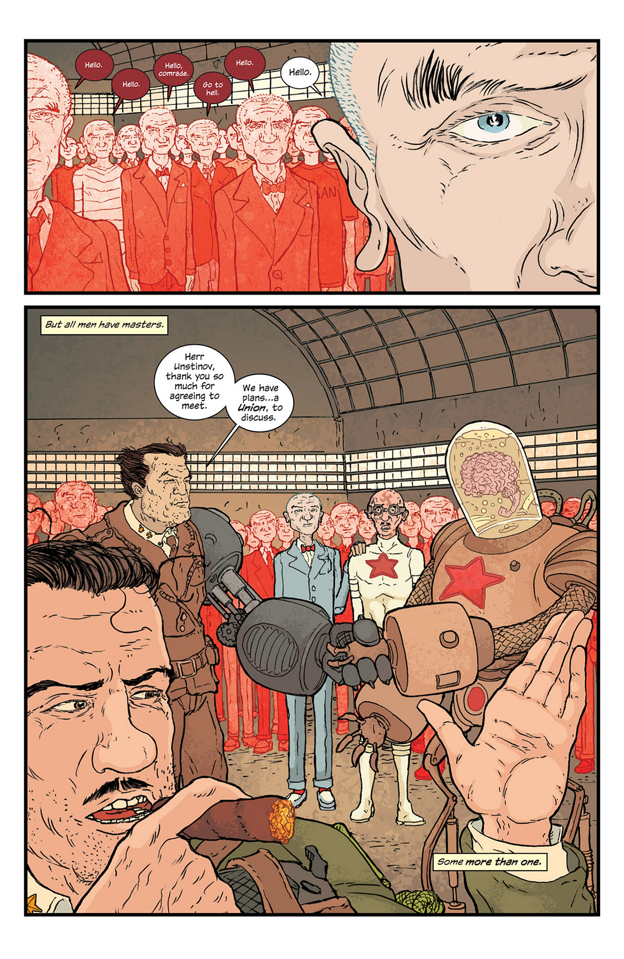 Read online The Manhattan Projects comic -  Issue #6 - 23