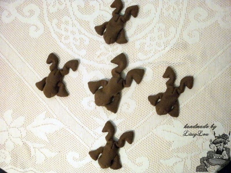 Handmade by Lissy Lou Chocolate Frogs (inspired by the Harry Potter