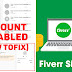 Fiverr Account එක කෙසේ හෝ Disable උනොත් ??? - Fiverr Sinhala