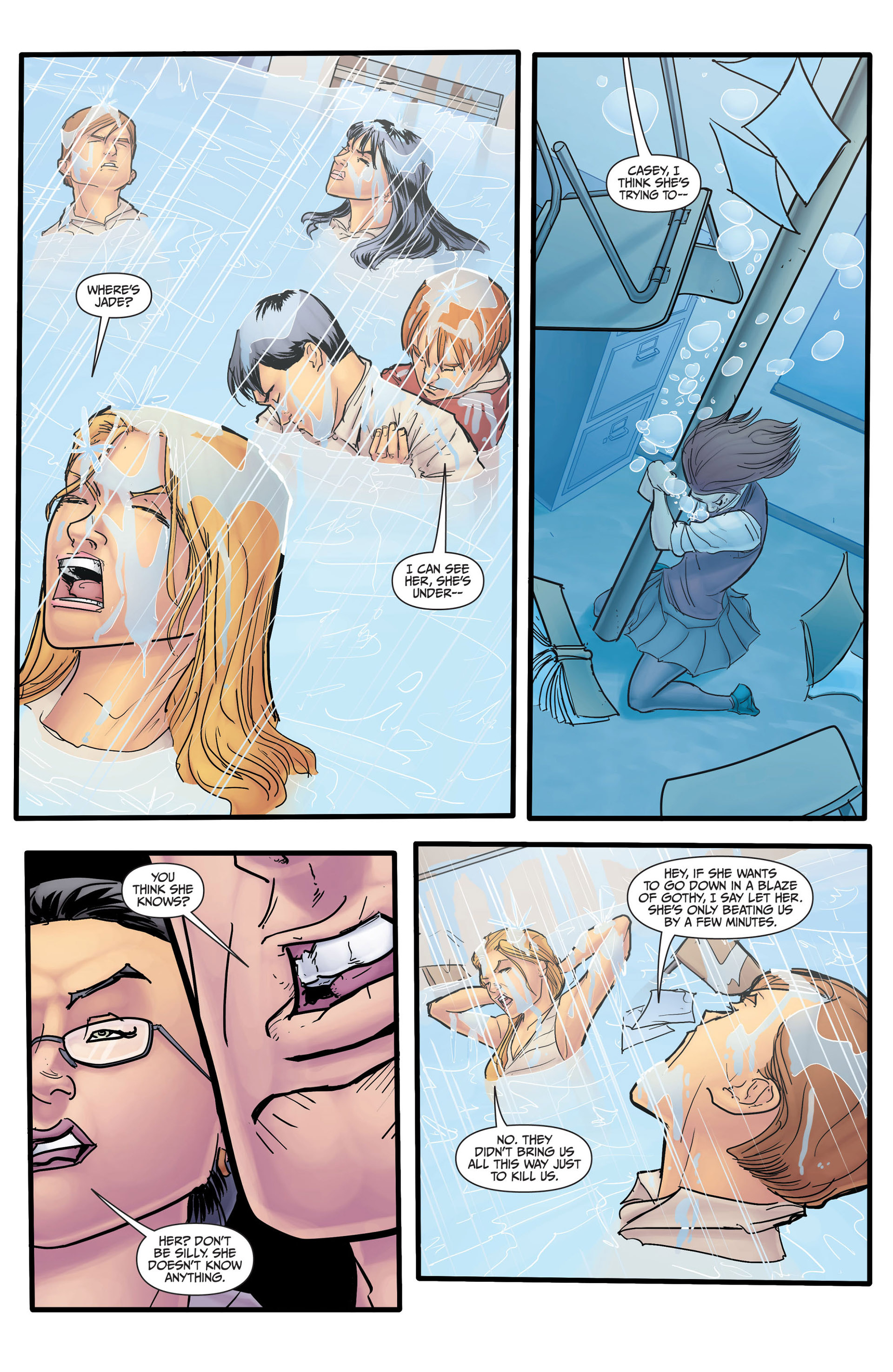 Read online Morning Glories comic -  Issue # _TPB 1 - 73