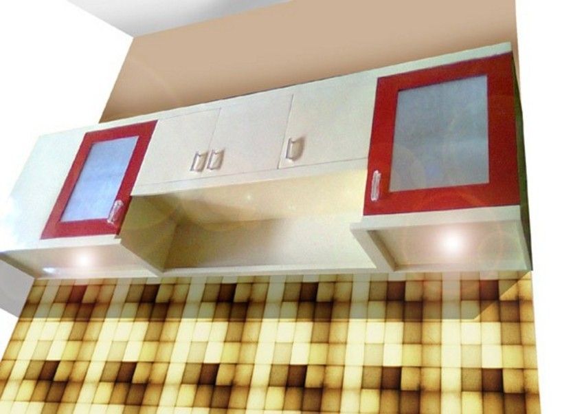 Contoh Kitchen Set Bagian Atas Yang Cantik Desain Model Kitchen Set