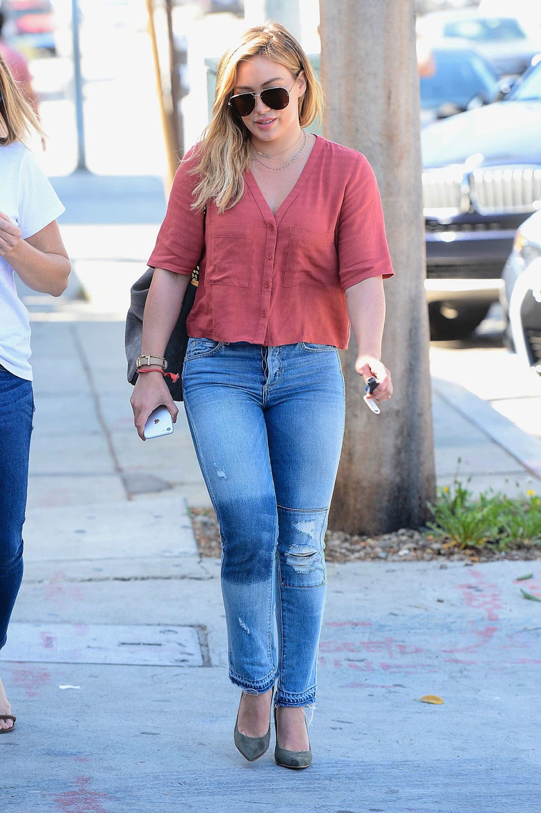 Hilary Duff - Seen out and about in Los Angeles, October 19, 2016