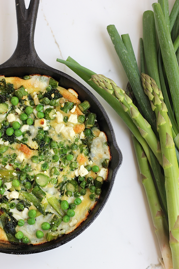 Savor Home: SIMPLE SPRING VEGETABLE FRITTATA...