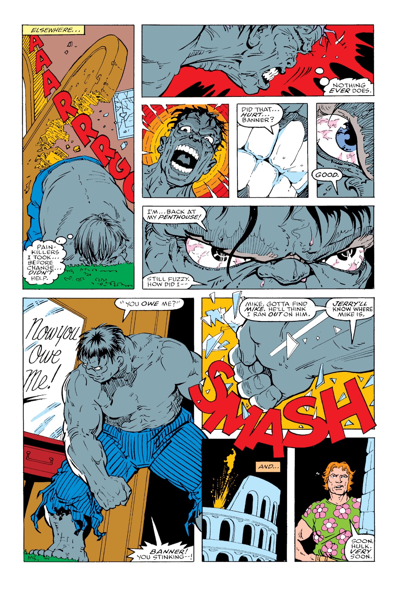 Read online Hulk Visionaries: Peter David comic -  Issue # TPB 3 - 183