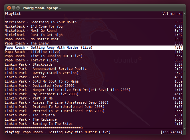 MPD + NCMPC = Music Nirvana For Command Line Folks