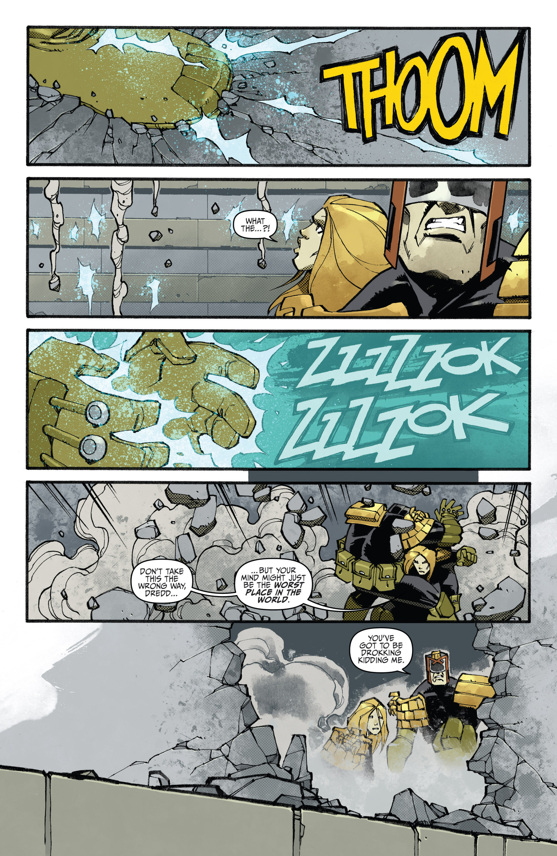 Read online Judge Dredd (2012) comic -  Issue #28 - 16