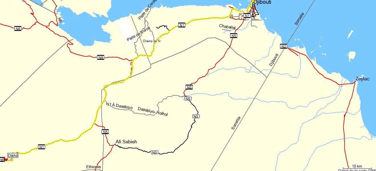 Randonnées Afrique de l'est Dikhil