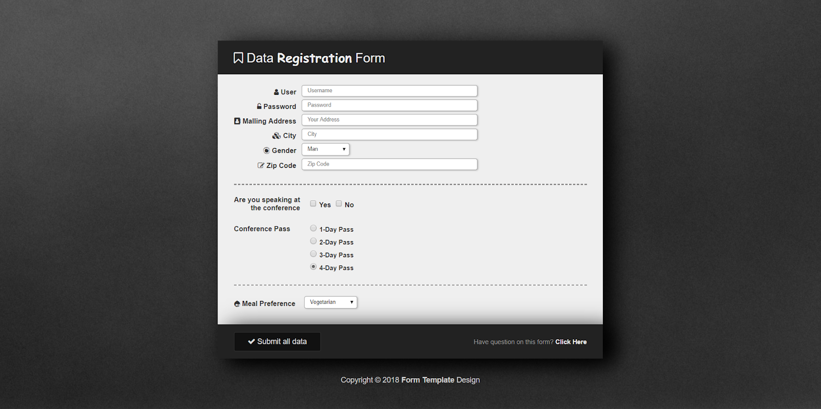 Form reg. Registration form Design web. Registration Template. Form for Registration on the website. Registration form Design White Red.