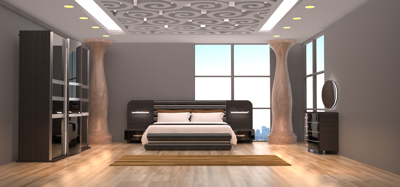 Bursa Render Sultan Yatak Odasi