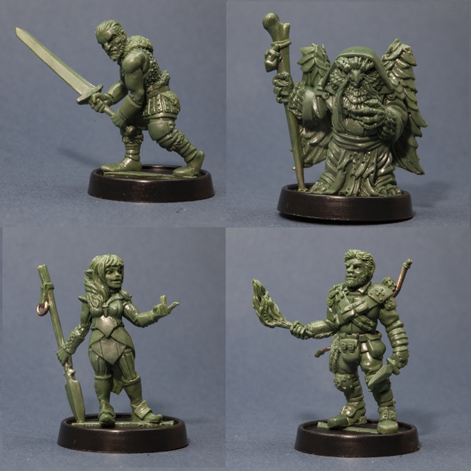 Tabletop Fix Stonehaven Miniatures New Adventurers Kickstarter