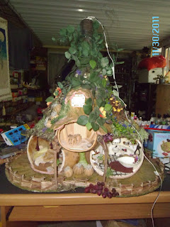 Front of My Hanging Gourd House