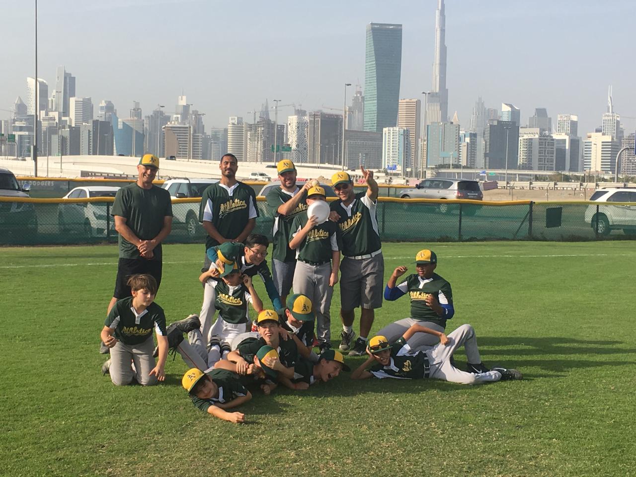 Courtright Family Dubai Little League Baseball A's