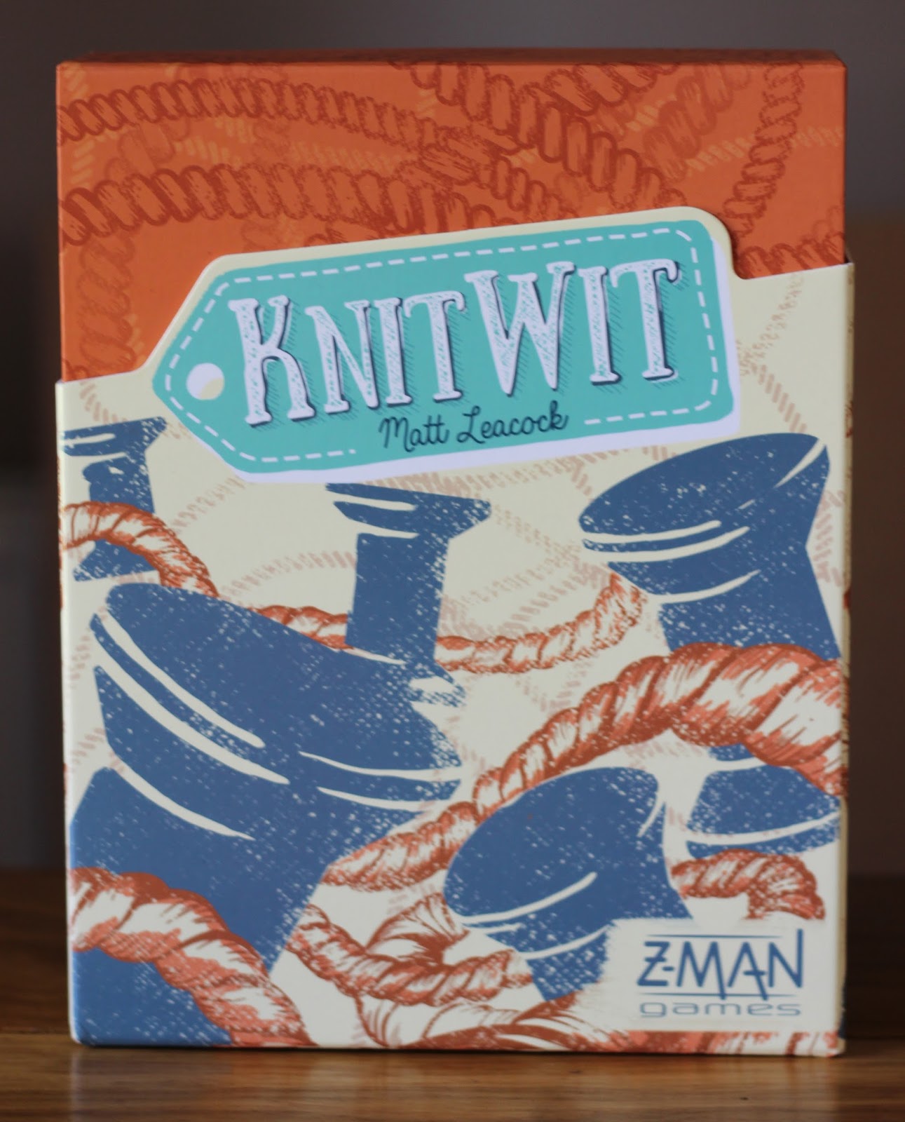 Random Nerdery Cardboard Knit Wit board game review