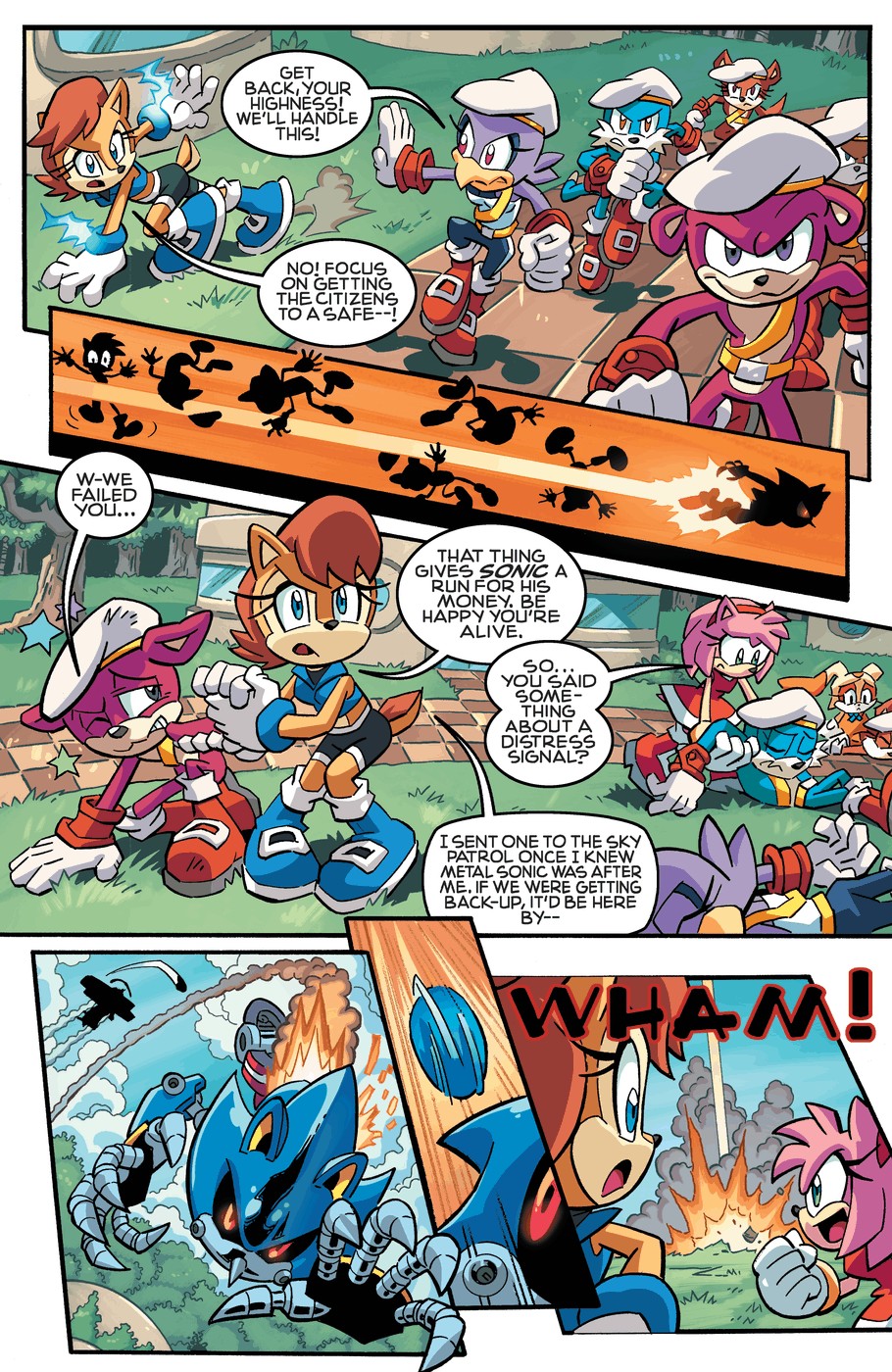 Read online Sonic The Hedgehog comic -  Issue #256 - 10