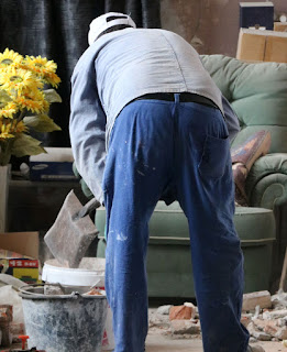 Removing all the rubbble Removing all the rubbble
