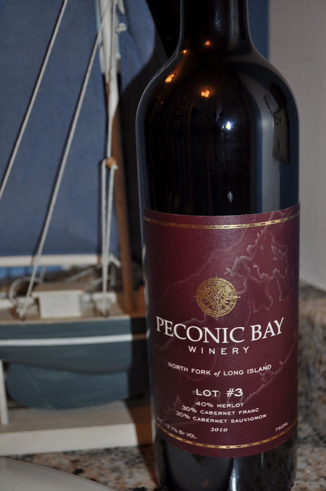 Whom You Know PECONIC BAY WINERY “RED LABEL LOT 3” RED TABLE WINE