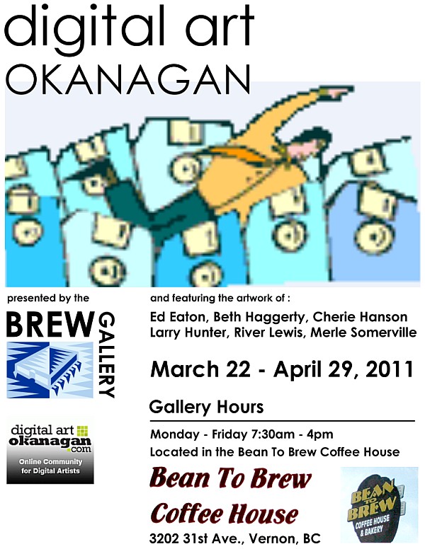 Brew Gallery BREW GALLERY OPENS IN VERNON BC, WITH DIGITAL ART SHOW