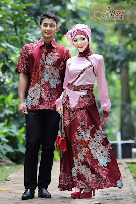 batik muslim couple