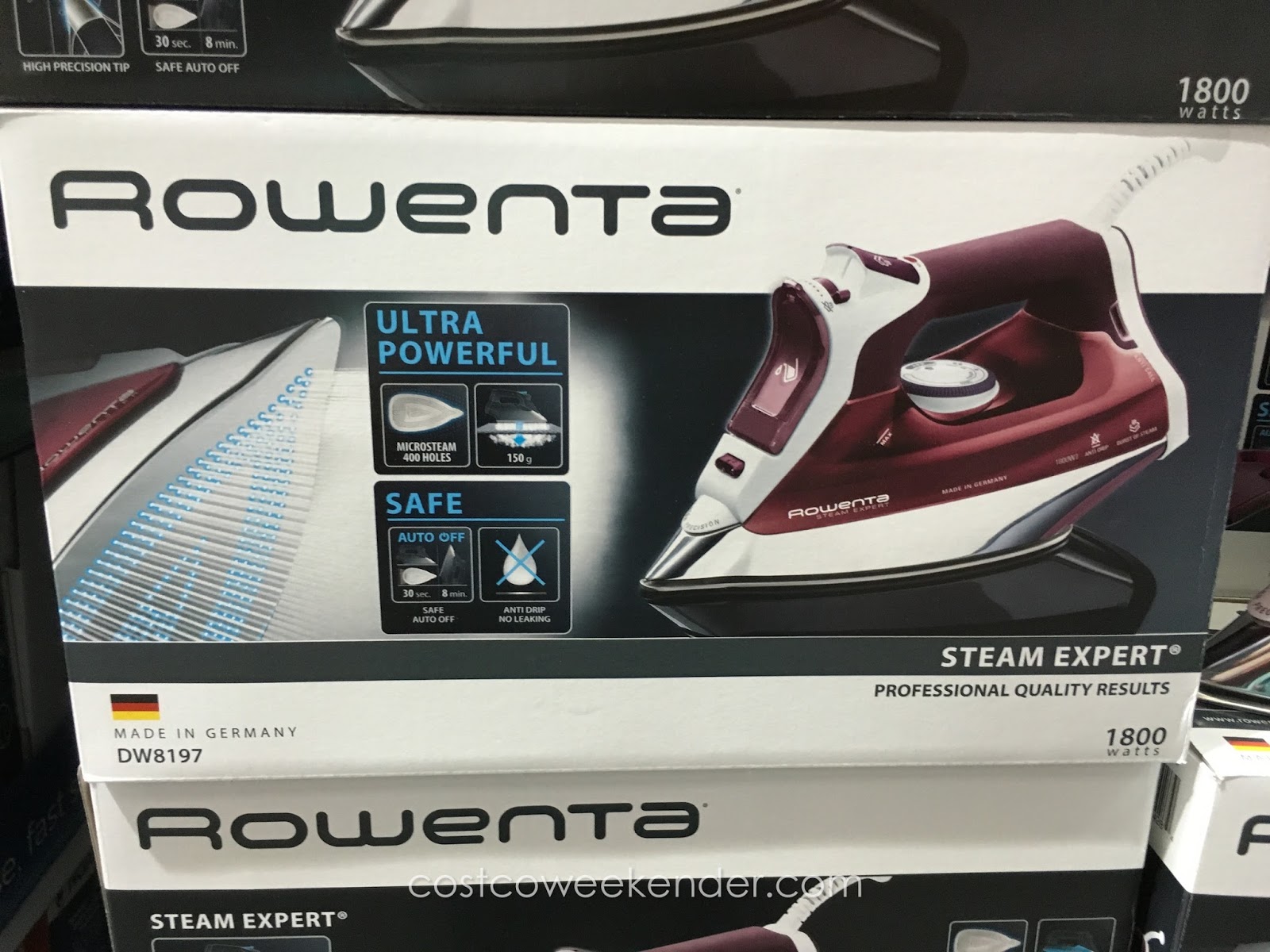 Rowenta Steam Expert Iron (DW8197) Costco Weekender