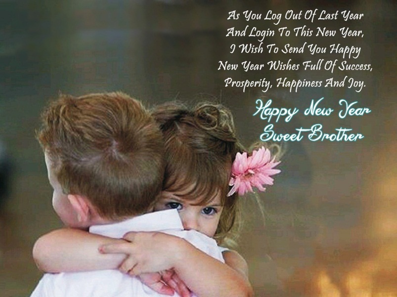 New Year Wishes Image for Brother New Year Wishes Picture