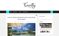 Travelty Responsif Travel Blogger Template