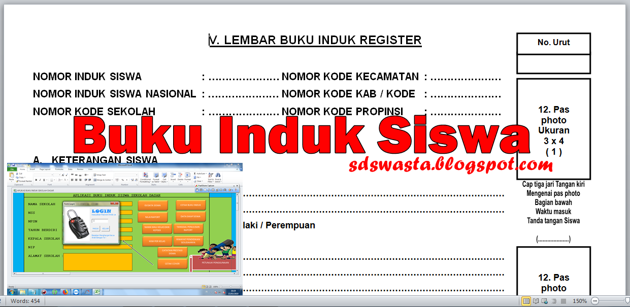 Cara Mengisi Buku Induk Siswa Cara Golden Cara Mengisi Buku Induk Siswa Cara Golden