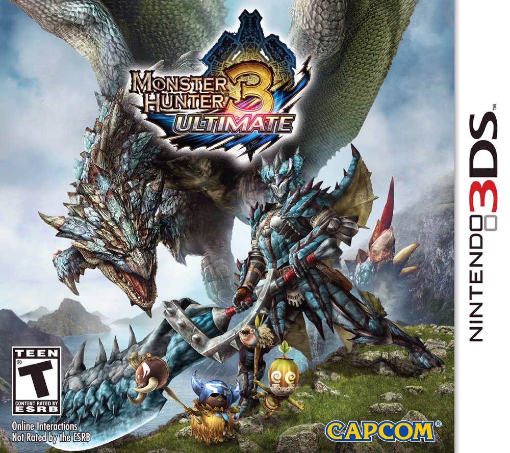 Monster Hunter 3 Ultimate (USA) 3DS CIA GeMastrs